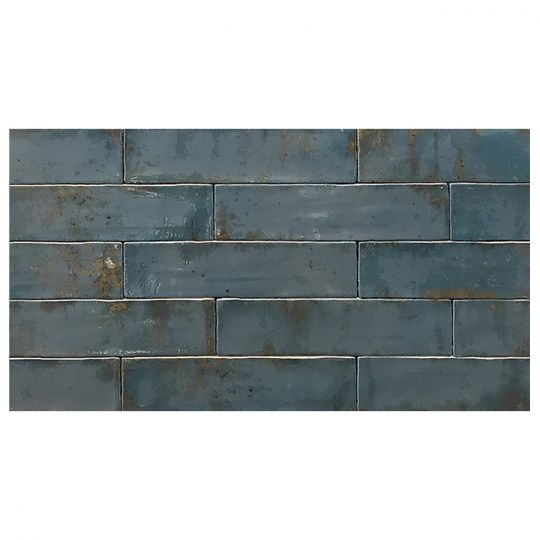 Tesoro Grunge Blue 3 X 11 8 Wall Tile