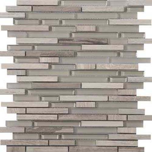 Emser Tile Lucente Certosa Linear Stone Gl Mosaic Blend