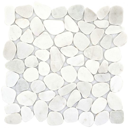Emser Cultura White Pebble Mosaic Emser Cultura White Pebble Mosaic