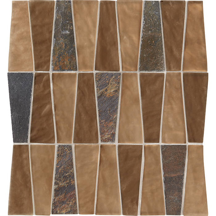 Daltile Regal Pendant Duchess Gold Glass & Stone Mosaic