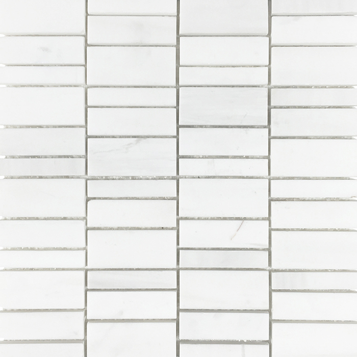 Tesoro Metrpolitan White Dolomite Irregular Mosaic Stdmetrwdoirr Jpg