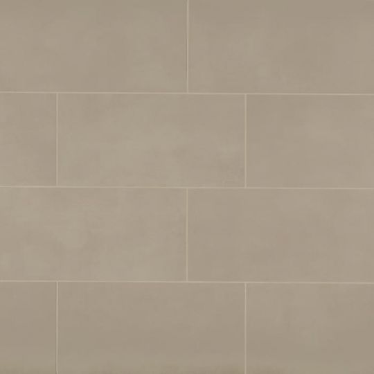 Bedrosians Sahara Taupe 12-in x 24-in Matte Porcelain Subway Floor and Wall Tile (13.56-sq. ft/ Carton)