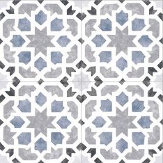 Zio Retro Neuve - Love Burst 8" x 8" Porcelain Tile