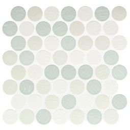 Zio Alloway - Anya Penny Round Mosaics