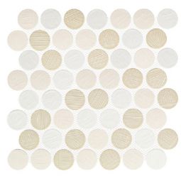 Zio Alloway - Mara Penny Round Mosaics