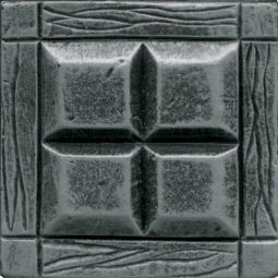 Daltile Armor - Forged Steel Four Square Dot 2" x 2"