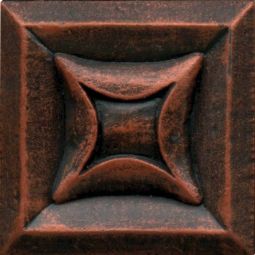Daltile Armor - Guilded Copper Star Dot 2" x 2"
