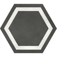 Tesoro Form - Graphite Frame Hexagon Tile