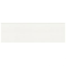 Tesoro Soho - Canvas White Glossy 2" x 6" Bullnose