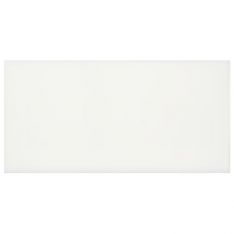Tesoro Soho - Canvas White Glossy 8" x 16" Wall Tile