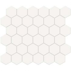 Tesoro Soho - Canvas White Matte 2" Hex Mosaic