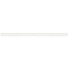 Tesoro Soho - Canvas White Matte 0.5" x 12" Quarter Round