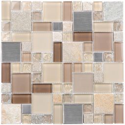 Surfaces Elementos - Eternal Sculpture Glass Mosaic