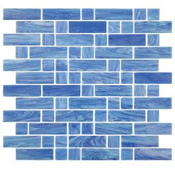 Tesoro Dash - Labrador 1" x 1" & 1" x 3" Glass Mosaic