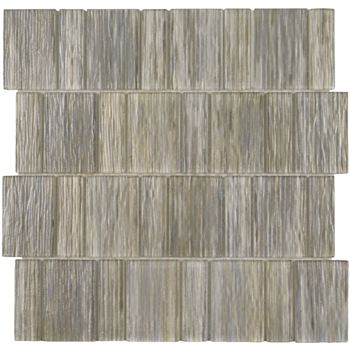 Tesoro Hot Springs Glenwood Stacked Glass Mosaic