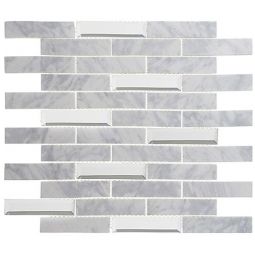 Zio Beveled Castle - Whitecliff Hall Glass Mosaic