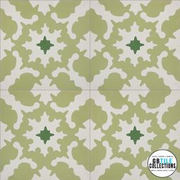 Granada Tile - Bucharest 938A 8" x 8" Cement Tile