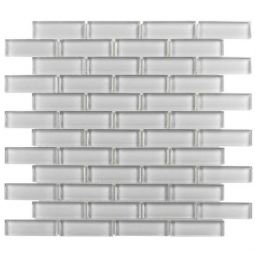 Zio Crystile - Morning Mist 1" x 3" Glass Tile