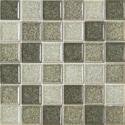 Puccini California Dreaming -  Surfside Beach 2" x 2" Glass Mosaic