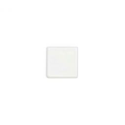 Bedrosians Traditions - Ice White 2" x 2" Glossy Ceramic Bullnose Corner