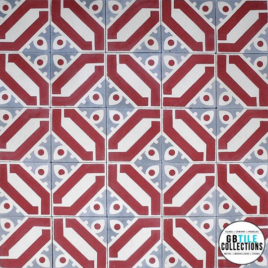 Encaustic Cement Tile Cuban Heritage Ch1001a Original Colors Encaustic Cement Tile Cuban Heritage