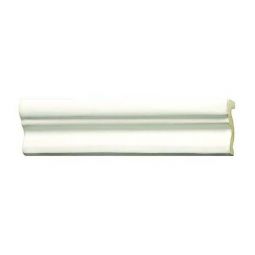 Puccini Alhambra - Bianco Antique 2" x 8" Ceramic Border