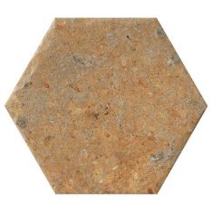Tesoro Cotto Del Campiano - Giallo Umbria Hex Porcelain Tile