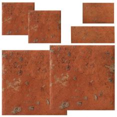 Tesoro Cotto Del Campiano - Rosso Siena Modular Pattern