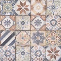 Tesoro Havana - Finca Mix Deco 8" x 8" Porcelain Tile