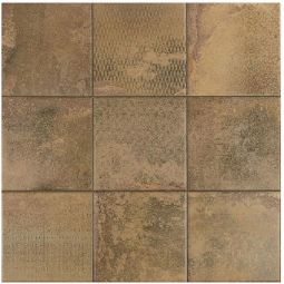 Zio Catalonia - Cora Cobre-D 18" x 18" Matte Porcelain Tile