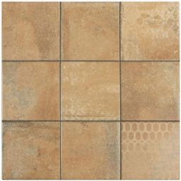 Zio Catalonia - Quinta Cotto-D 18" x 18" Matte Porcelain Tile