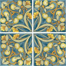 Tesoro Maioliche - 1 Porcelain Tile 6" x 6"