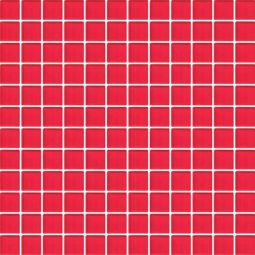 Daltile Color Wave - Red Hot 1" x 1" Vibrant Colors