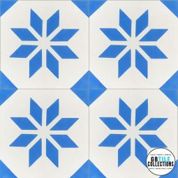 Granada Tile - Calais 910B 8" x 8" Cement Tile