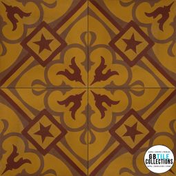 Granada Tile - Chantilly 902A 8" x 8" Cement Tile