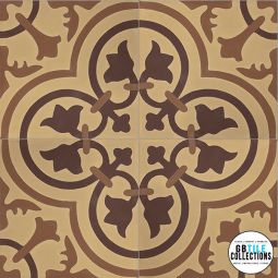 Granada Tile - Cluny 888A 8" x 8" Cement Tile