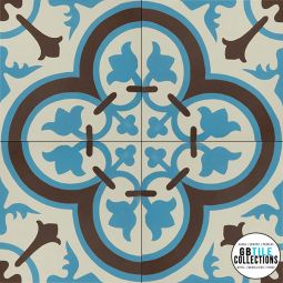 Granada Tile - Cluny 888D 8" x 8" Cement Tile