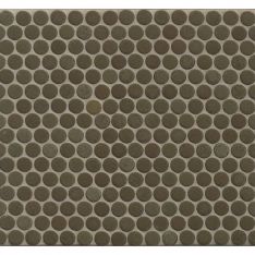 Bedrosians 360 - Shale Matte Penny Rounds Porcelain Mosaics