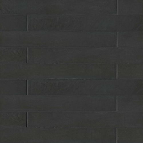 Bedrosians Allora Solid Black Matte 3 X 24 Floor Wall Tile Bedrosians Allora Solid Black Matte 3