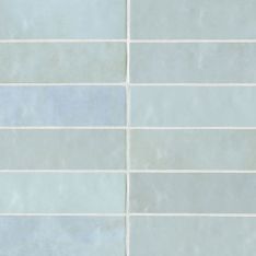 Bedrosians Cloe - Baby Blue 2.5" x 8" Gloss Ceramic Wall Tile