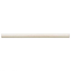 Bedrosians Cloe - Creme 0.5" x 8" Gloss Ceramic Trim
