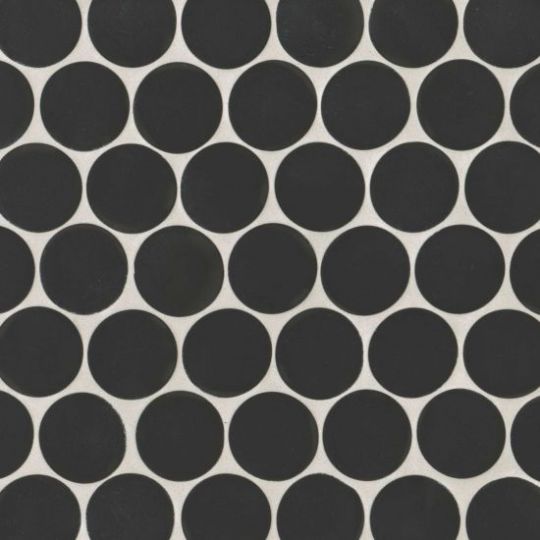 Bedrosians Makoto Matte Ceramic Tile 2.5 x 10, Kuroi Black (34-Pack, 5.38 SF)
