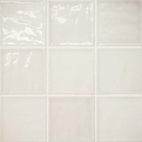 Bedrosians Marin Sand Dollar (Beige) 4-in x 4-in Glossy Ceramic Subway Wall Tile (5.49-sq. ft/ Carton)