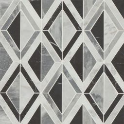 Bedrosians Modni - Cool Blend Arlo Honed Marble Mosaic