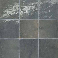 Bedrosians Zagora - Charcoal 4" x 4" Glossy Zellige Field Tile