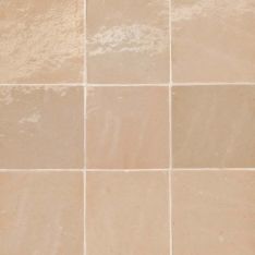 Bedrosians Zagora - Ivoire 4" x 4" Glossy Zellige Field Tile