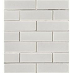 Bedrosians Zenia - Moon 2" x 6" Porcelain Floor & Wall Mosaic