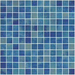 Zio Del Spa - Blue Cave Recycled Glass Mosaic