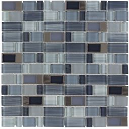 Surfaces Dimensions - Blue Mosaics Glass & Metal Mosaics