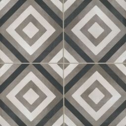 Bedrosians Chateau - Canvas, Smoke & Midnight Diamond Deco